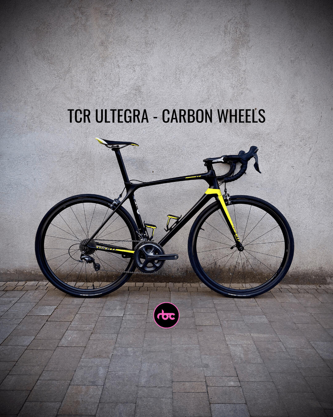 Giant TCR Shimano Ultegra Carbon Wheels Giant TCR Shimano Ultegra Carbon Wheels